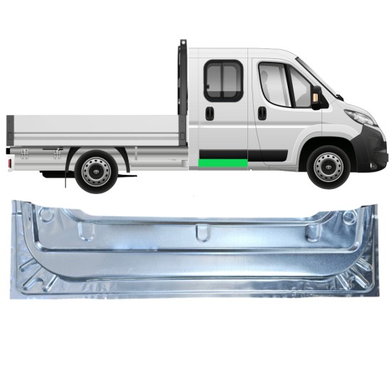Inner rear door repair panel
