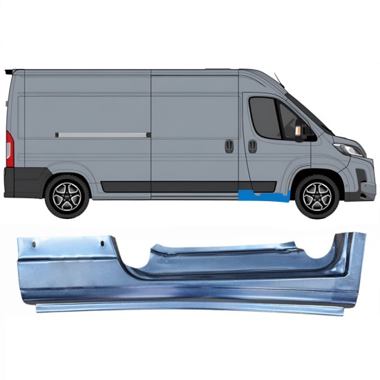 Front door sill repair panel