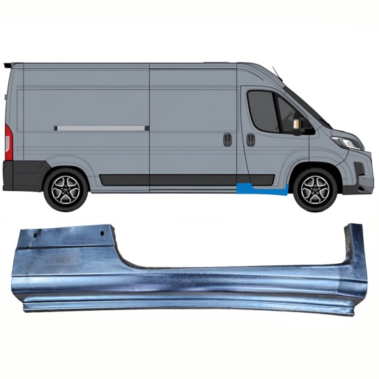 Front door sill repair panel for Toyota Proace Max 2024- / Right 16673