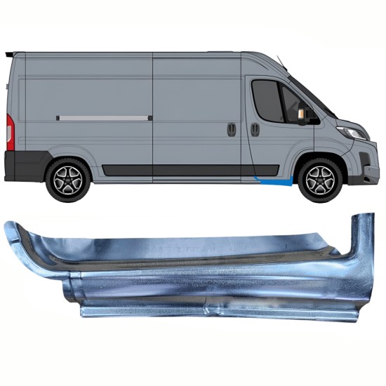 Front door sill repair panel for Toyota Proace Max 2024- / Right 16629