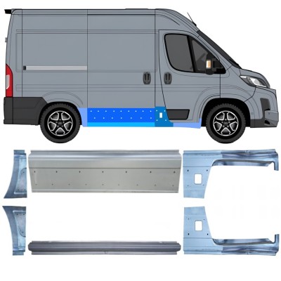 Repair panel set for Toyota Proace Max 2024- / Left+Right 16741