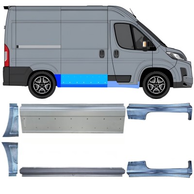 Repair panel set for Toyota Proace Max 2024- / Left+Right 16742