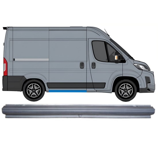 Sliding door sill repair panel for Toyota Proace Max 2024- / Right 16698