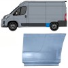 Rear wing repair panel
