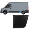 Rear wing side trim