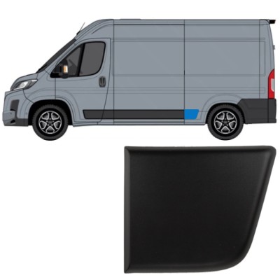 Rear wing side trim for Toyota Proace Max 2024- / Left 15905