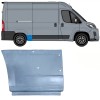 Rear wing repair panel