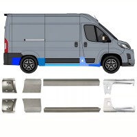 Repair panel set for Toyota Proace Max 2024- / Left+Right 16714