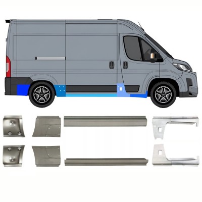 Repair panel set for Toyota Proace Max 2024- / Left+Right 16713
