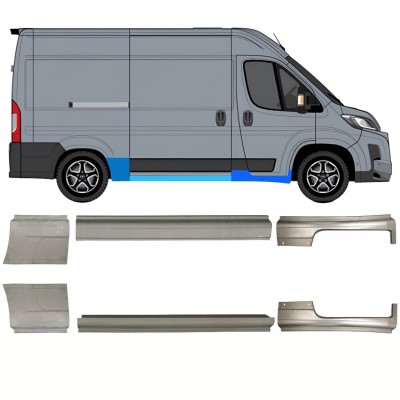 Repair panel set for Toyota Proace Max 2024- / Left+Right 16678