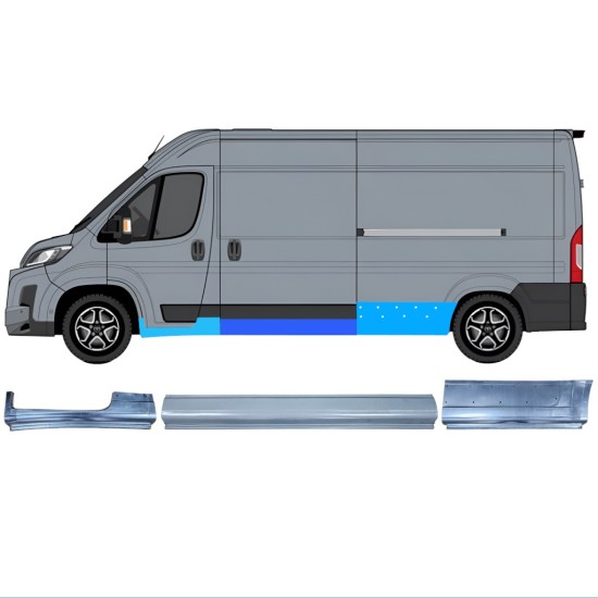 Repair panel set for Toyota Proace Max 2024- / Left 16754