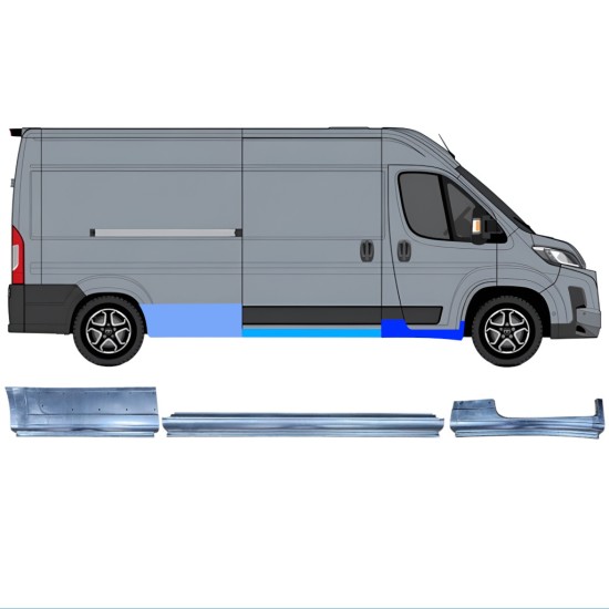 Repair panel set for Toyota Proace Max 2024- / Right 16757