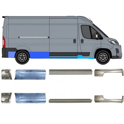 Repair panel set for Toyota Proace Max 2024- / Left+Right / 16706