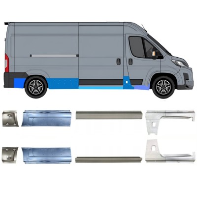Repair panel set for Toyota Proace Max 2024- / Left+Right 16709