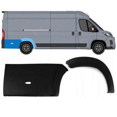 Set of rear wheel arch trims for Toyota Proace Max 2024- / Right 15891
