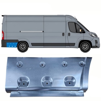 Rear wing repair panel for Toyota Proace Max 2024- / Right 16746