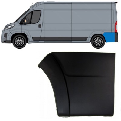 Rear side trim for Toyota Proace Max 2024- / Left 15920