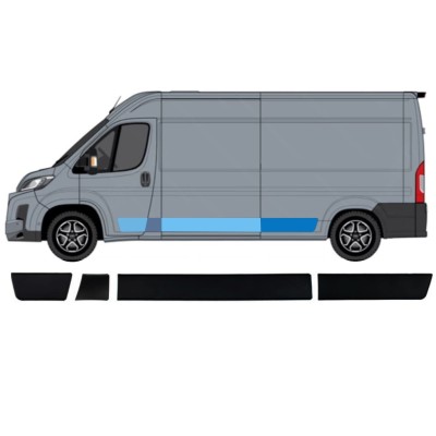 Set of side trims for Toyota Proace Max 2024- / Left / 15887