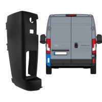 Rear bumper corner 180 degrees for Toyota Proace Max 2024- / Left 15943
