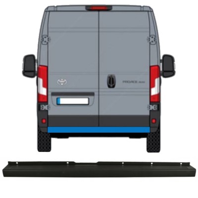 Rear bumper for Toyota Proace Max 2024- 15935