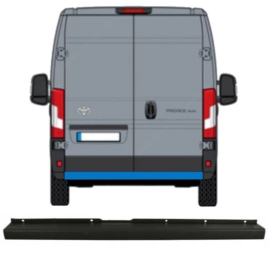 Rear bumper for Toyota Proace Max 2024- 15935