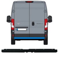 Rear bumper with tow hook opening for Toyota Proace Max 2024- 16168