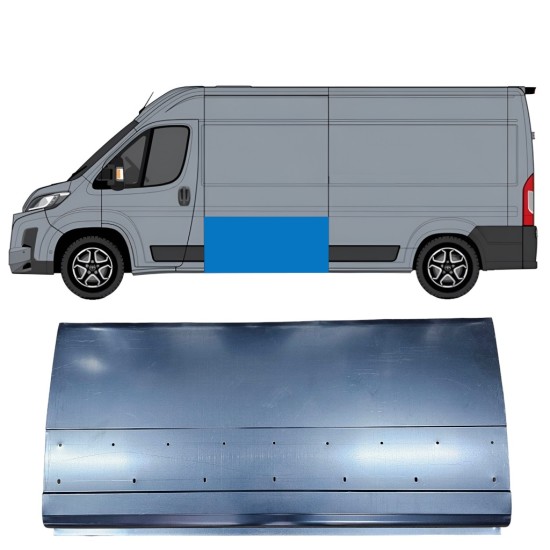 High side area repair panel for Toyota Proace Max 2024- / Left = Right (symmetrical) 16717