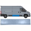 Sliding door repair panel