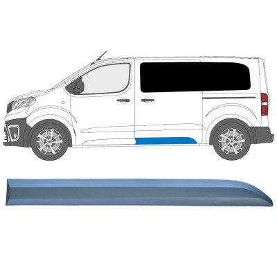 Rear side trim for Toyota Proace 2016- / Left 12819