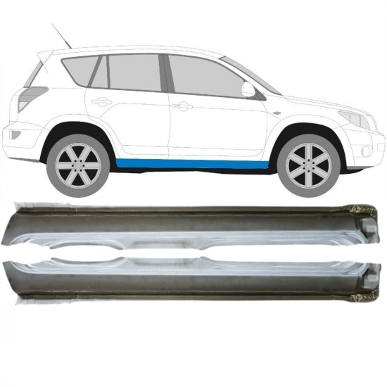 Full sill repair panel for Toyota Rav4 2006-2013 / Left+Right / Set 14752