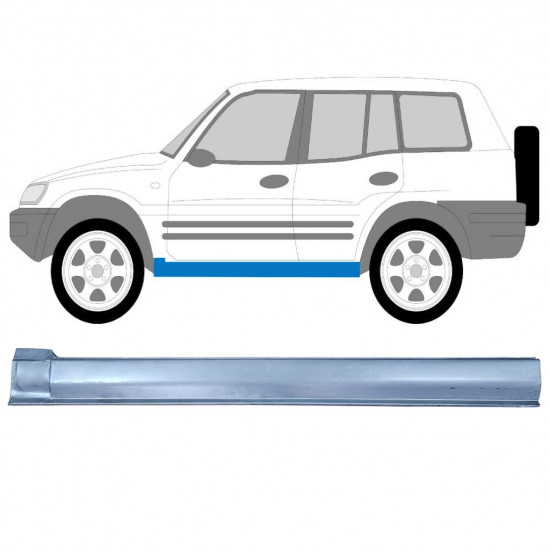 Sill repair panel for Toyota RAV4 1994-2000 / Left 7282