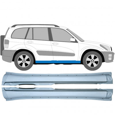 Sill repair panel for Toyota RAV4 2000-2005 / Left+Right / Set 9397