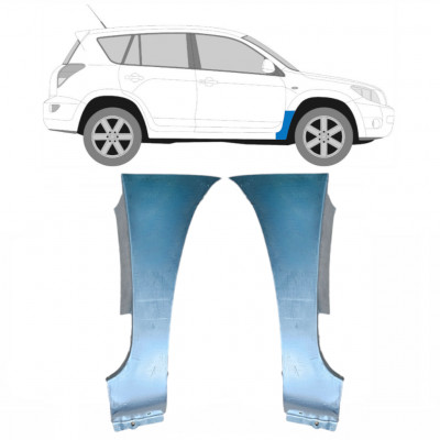 Front wing repair panel for Toyota Rav4 2006-2013 / Left / Right / Left+Right / Set 12896