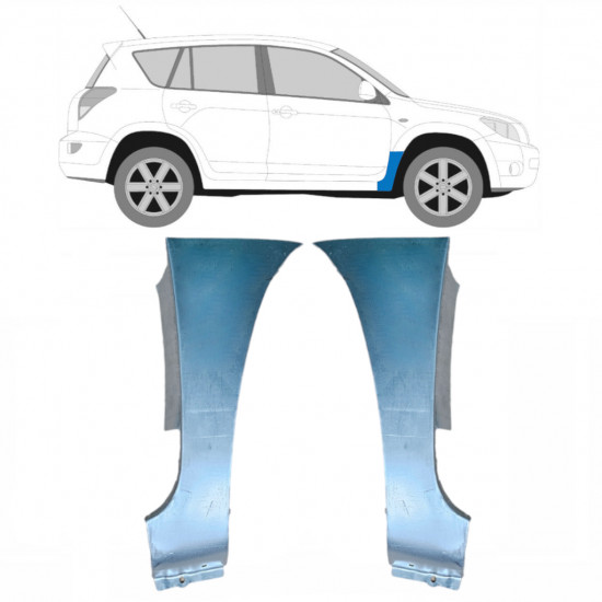 Front wing repair panel for Toyota Rav4 2006-2013 / Left / Right / Left+Right / Set 12896