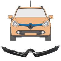 Grille trim for Renault Clio IV 2012-2016 16231