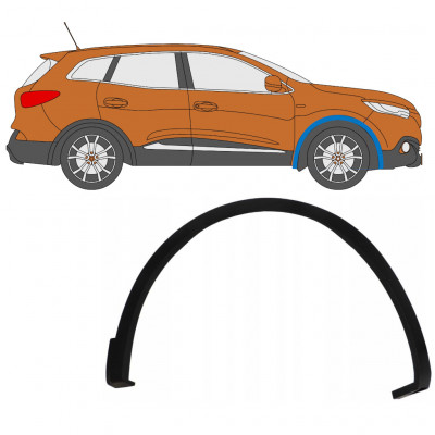 RENAULT KADJAR 2015- FRONT WHEEL ARCH COVER / RIGHT