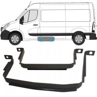 Fuel tank straps for Renault Master 2010- 15027