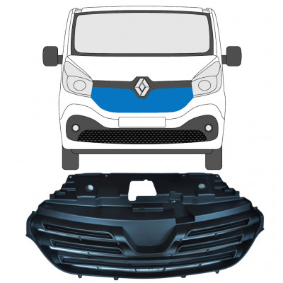 RENAULT TRAFIC 2014- GRILLE 