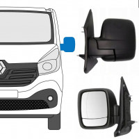 Manual adjusted wing mirror for Renault Trafic 2014- / Left 8228