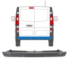 Rear bumper with PDC