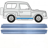 Sill repair panel for Kia Retona 1998-2003 / Left = Right (symmetrical) / Set 10656