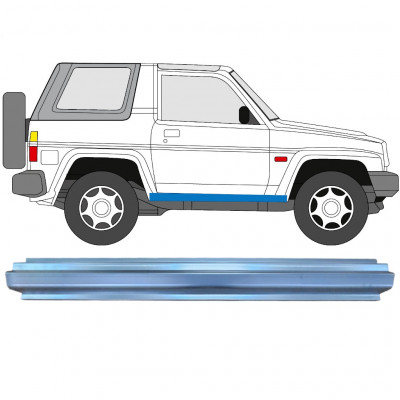 Sill repair panel for Daihatsu Fourtrak Rocky 1985-1993 / Left = Right (symmetrical) 8815