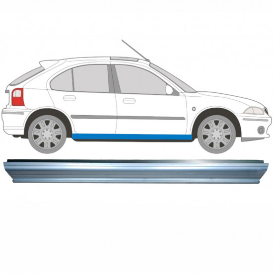 Sill repair panel for Rover 25 Mg Zr 1995-2005 / Right 5617