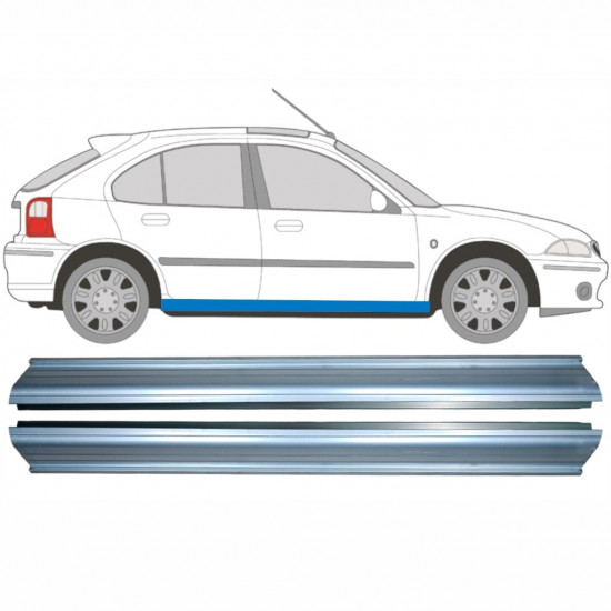 Sill repair panel for Rover 25 Mg Zr 1995-2005 / Left+Right / Set 9188