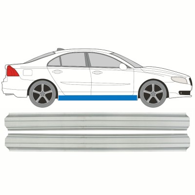 Sill repair panel for Volvo S80 2006-2016 / Left = Right (symmetrical) / Set 10250