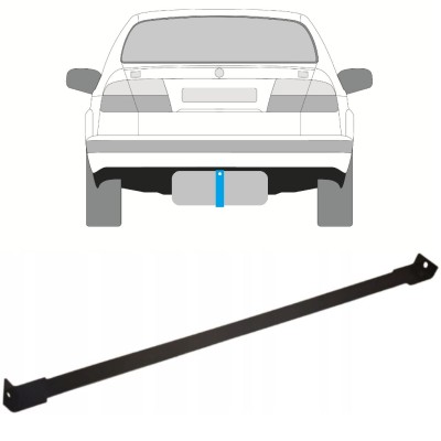 Fuel tank straps for Saab 9-5 1997-2010 15030