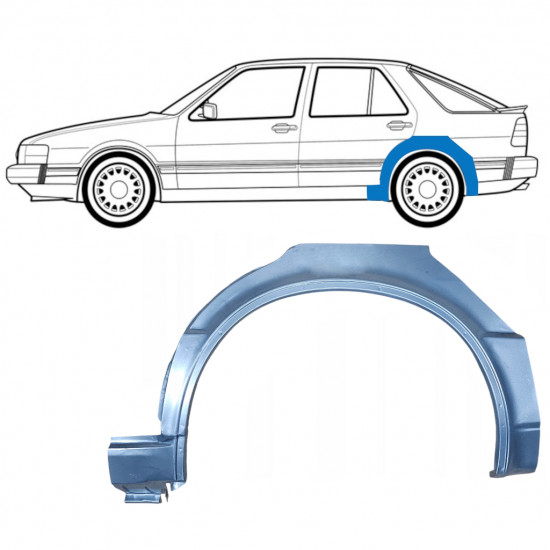 SAAB 9000 1985-1998 REAR WHEEL ARCH / LEFT