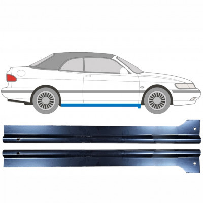 Sill repair panel for Saab 900 1978-1998 / Left+Right / Set 9351