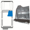 Underbody floor repair panel