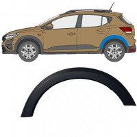 Rear wing side trim for Dacia Sandero Stepway 2021- / Left 11821